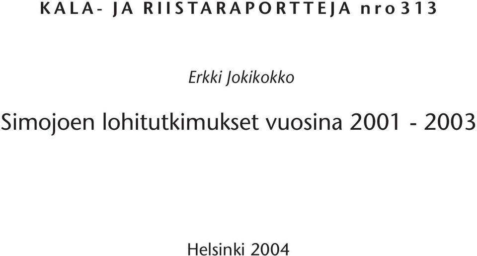Erkki Jokikokko Simojoen