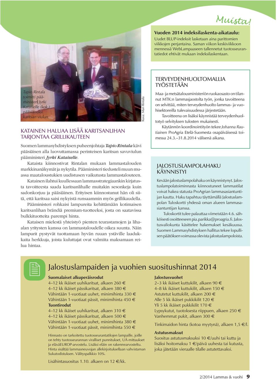 ) pääsiäiseksi karitsan viulun.