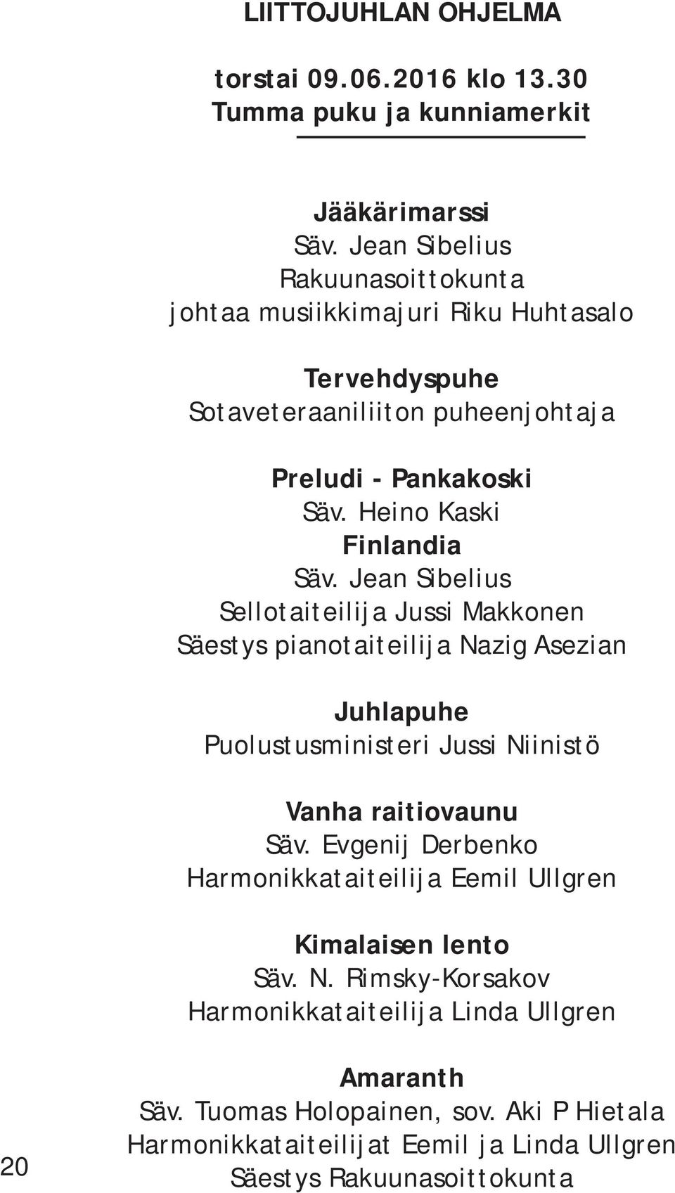 Heino Kaski Finlandia Säv.