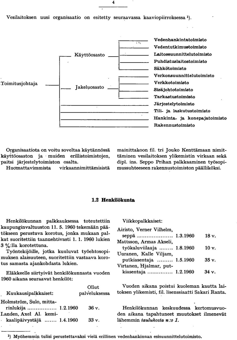 Verkkotoimisto Sisäjohtotoimisto Tarkastustoimisto Järjestelytoimisto Tili- ja laskutustoimisto Hankinta.
