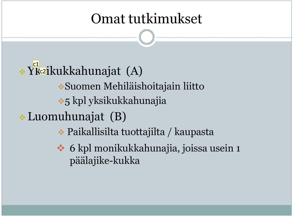 Luomuhunajat (B) Paikallisilta tuottajilta /