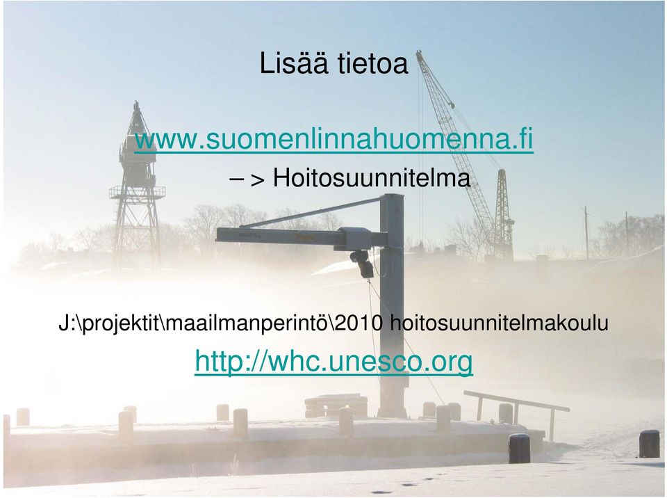 fi > Hoitosuunnitelma
