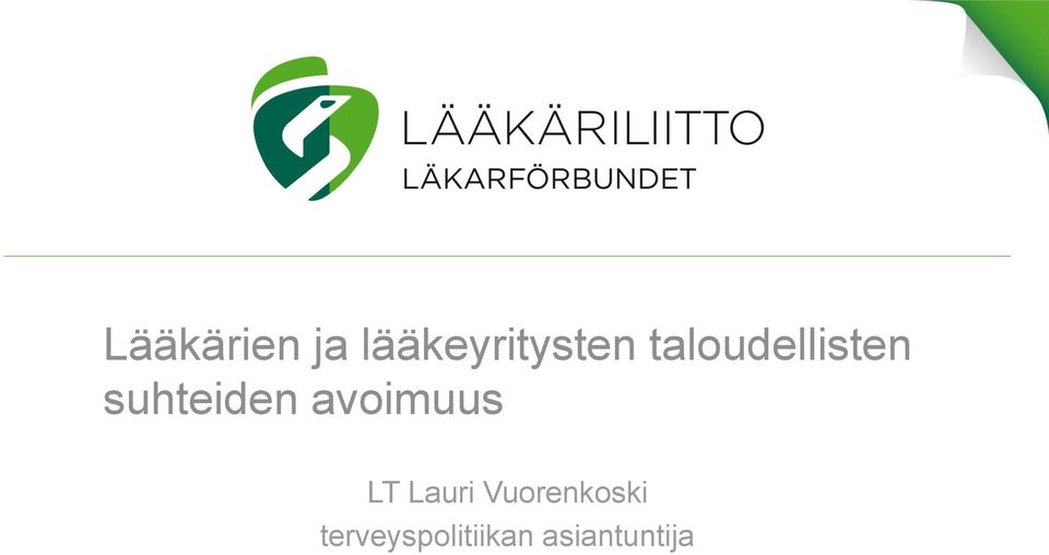 avoimuus LT Lauri