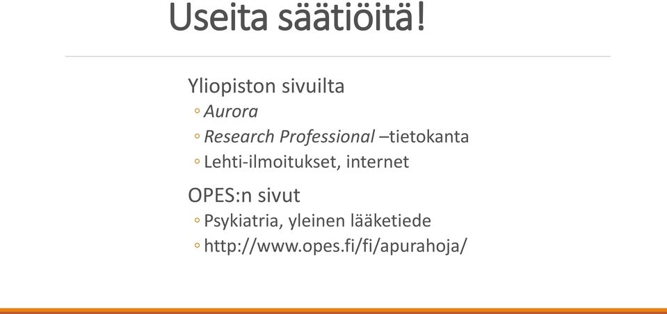 Professional tietokanta Lehti-ilmoitukset,