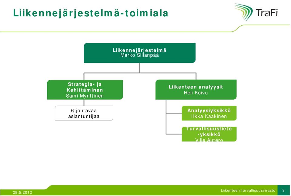 analyysit Heli Koivu 6 johtavaa asiantuntijaa