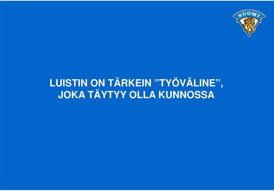 OLLA KUNNOSSA 4.12.