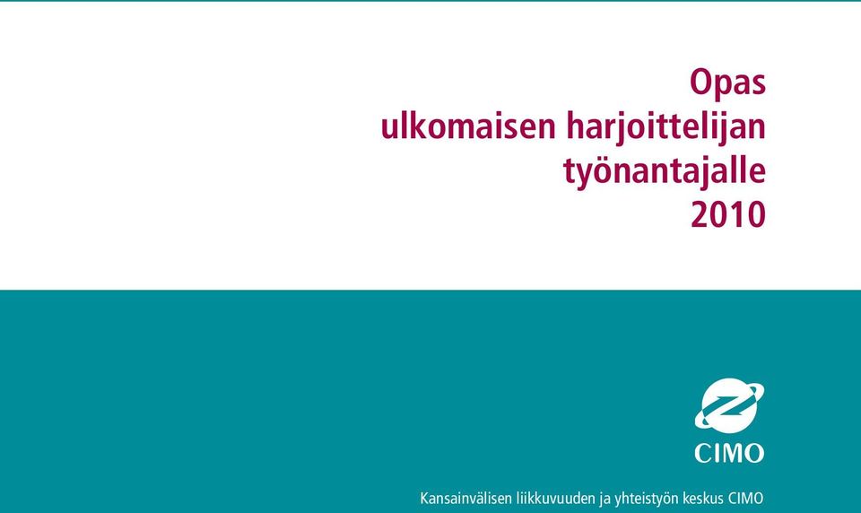 työnantajalle 2010