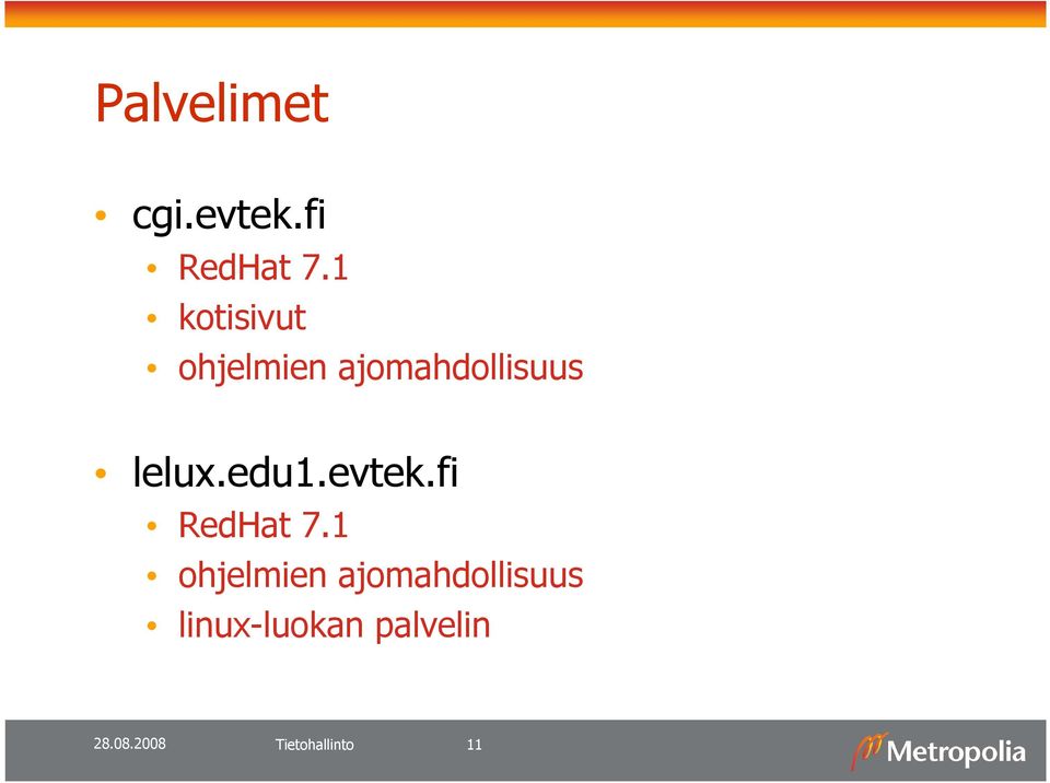 lelux.edu1.evtek.fi RedHat 7.