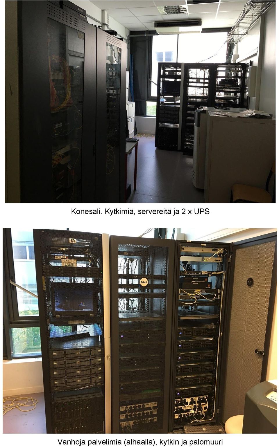 ja 2 x UPS Vanhoja