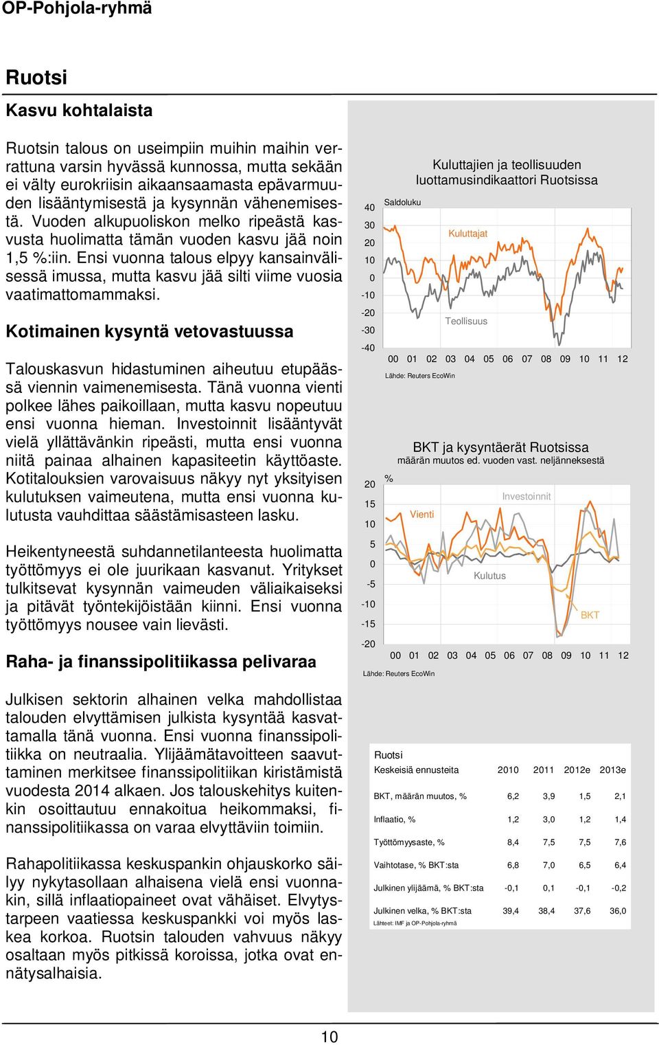 Ensi vuonna talous elpyy kansainvälisessä imussa, mutta kasvu jää silti viime vuosia vaatimattomammaksi.