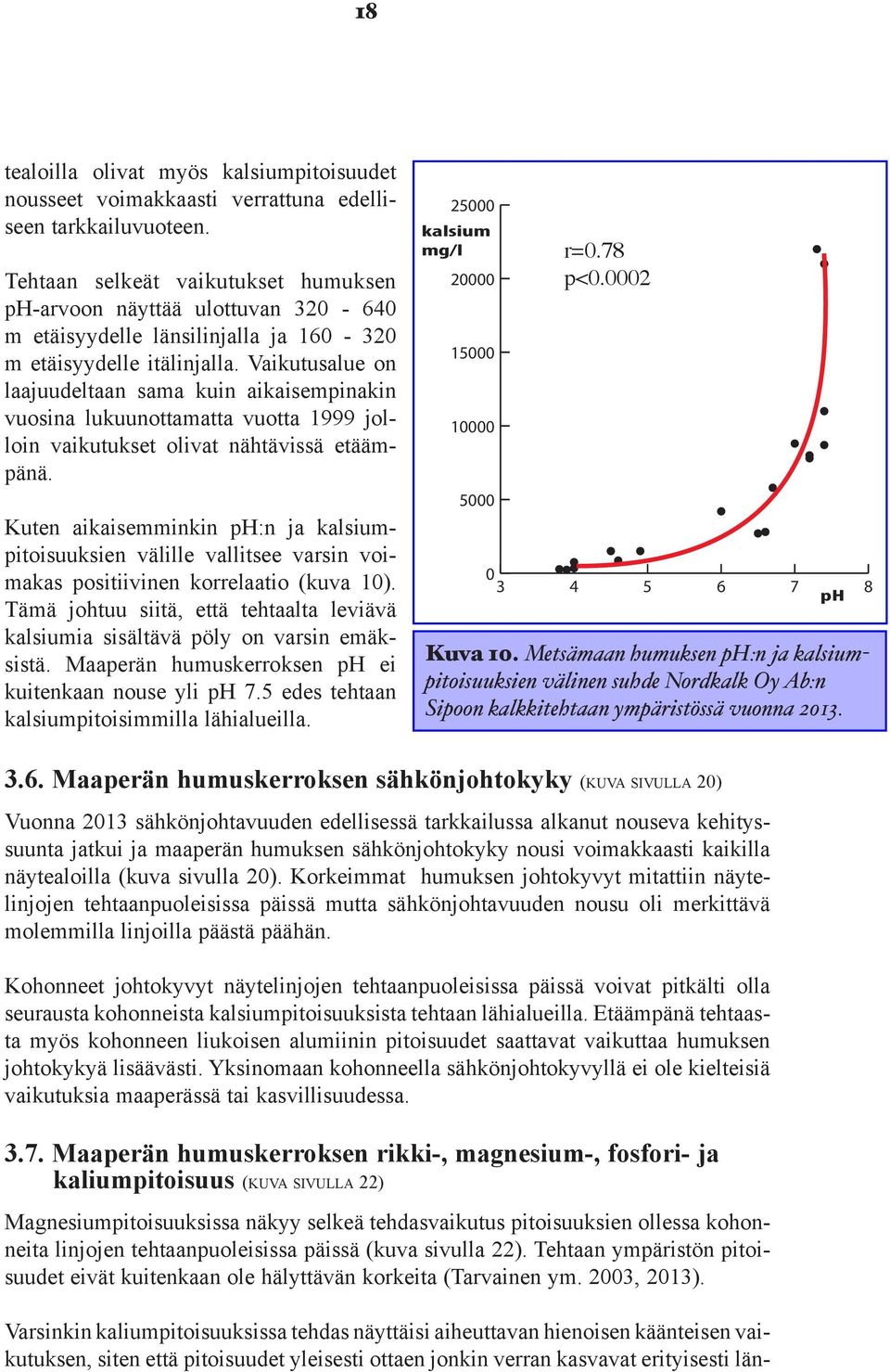 Vaikutusalue on laajuudeltaan sama kuin aikaisempinakin vuosina lukuunottamatta vuotta 1999 jolloin vaikutukset olivat nähtävissä etäämpänä.