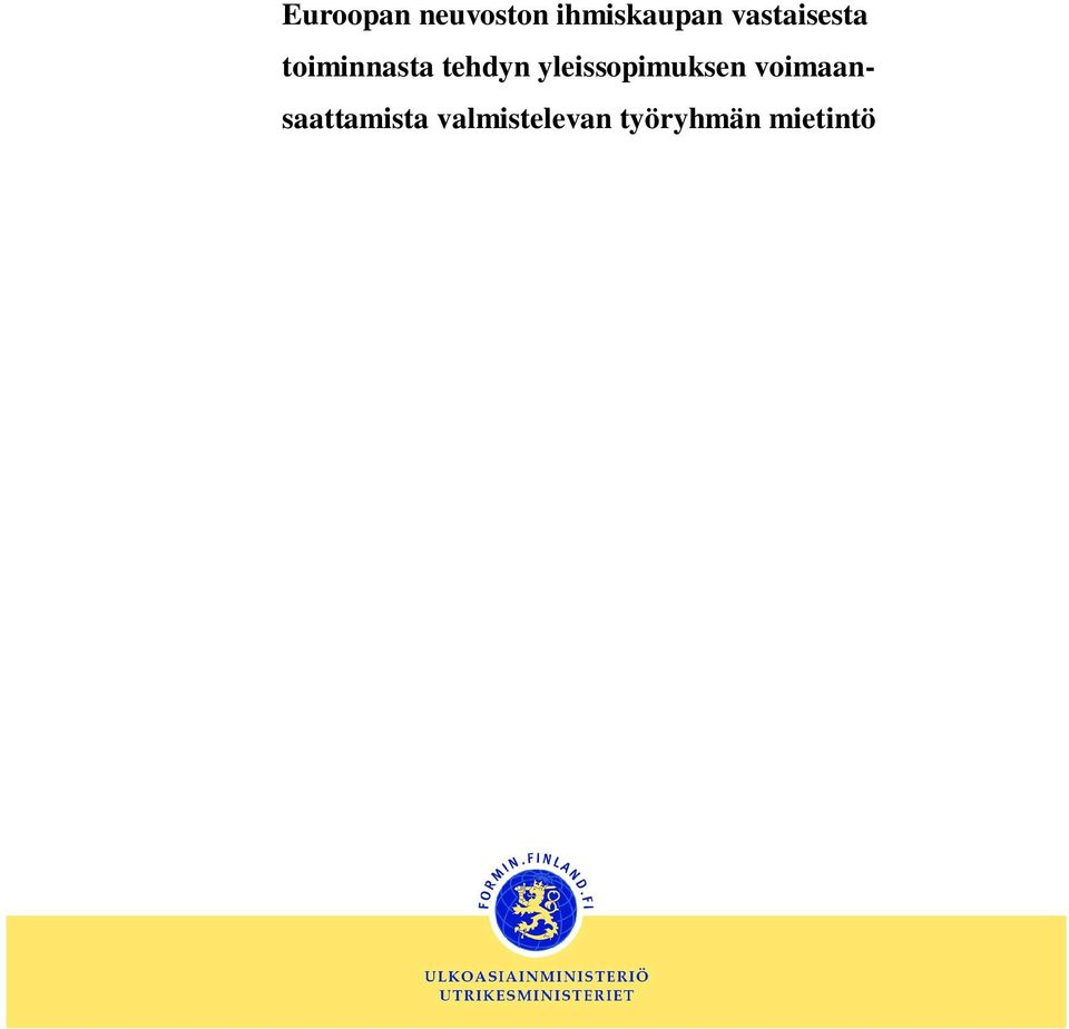yleissopimuksen