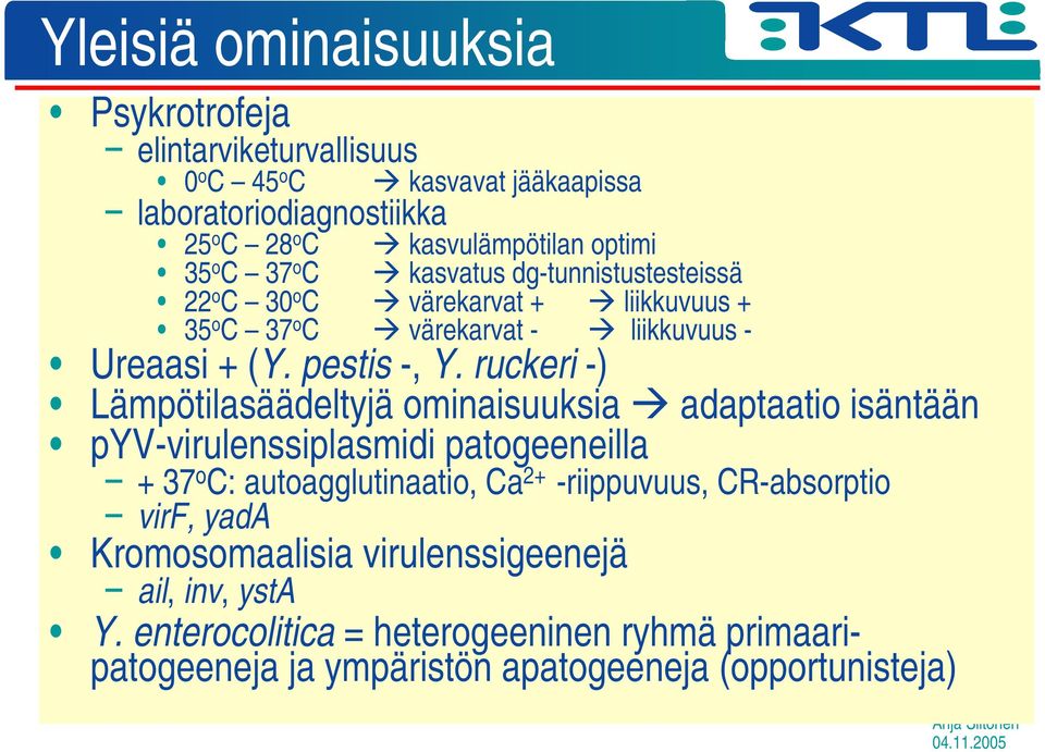 pestis -, Y.