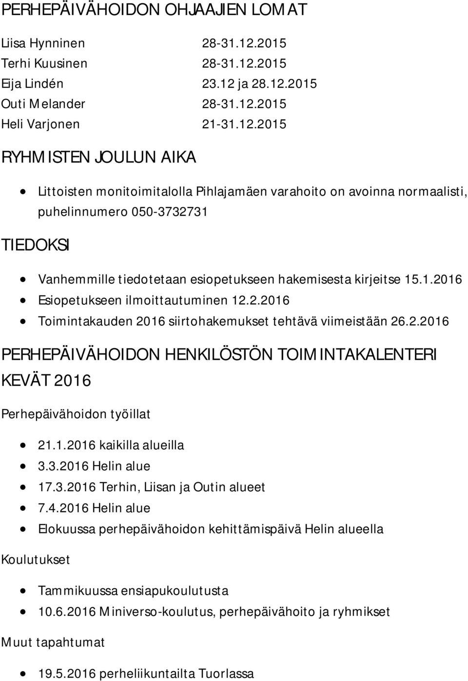 2015 Eija Lindén 23.12 