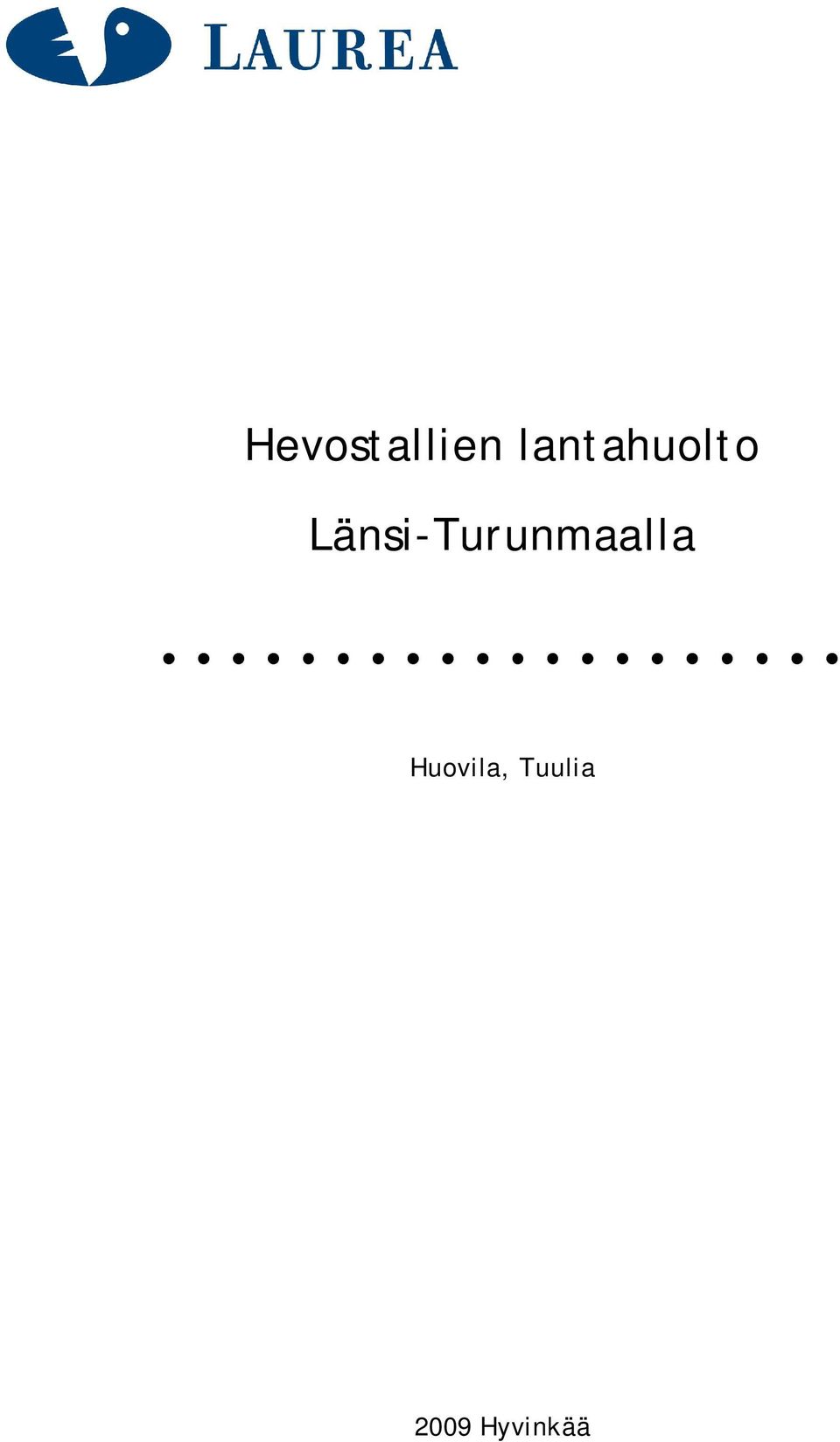 Länsi-Turunmaalla