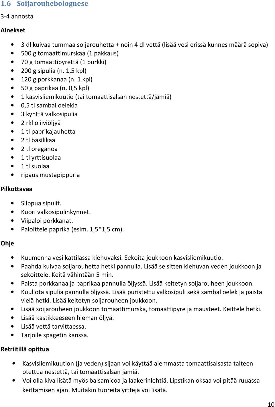 0,5 kpl) 1 kasvisliemikuutio (tai tomaattisalsan nestettä/jämiä) 0,5 tl sambal oelekia 3 kynttä valkosipulia 2 rkl oliiviöljyä 1 tl paprikajauhetta 2 tl basilikaa 2 tl oreganoa 1 tl yrttisuolaa 1 tl