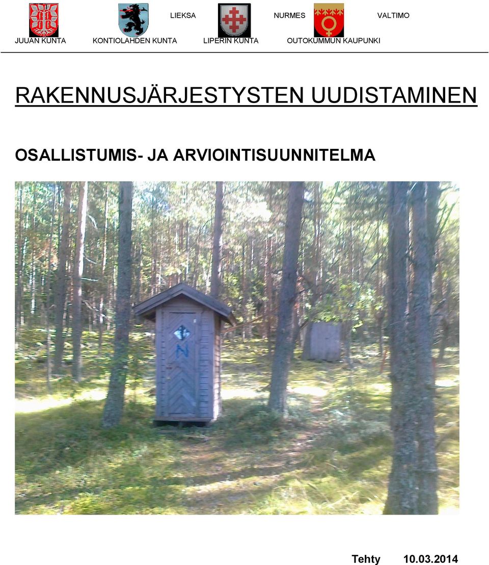 KUNTA OUTOKUMMUN KAUPUNKI