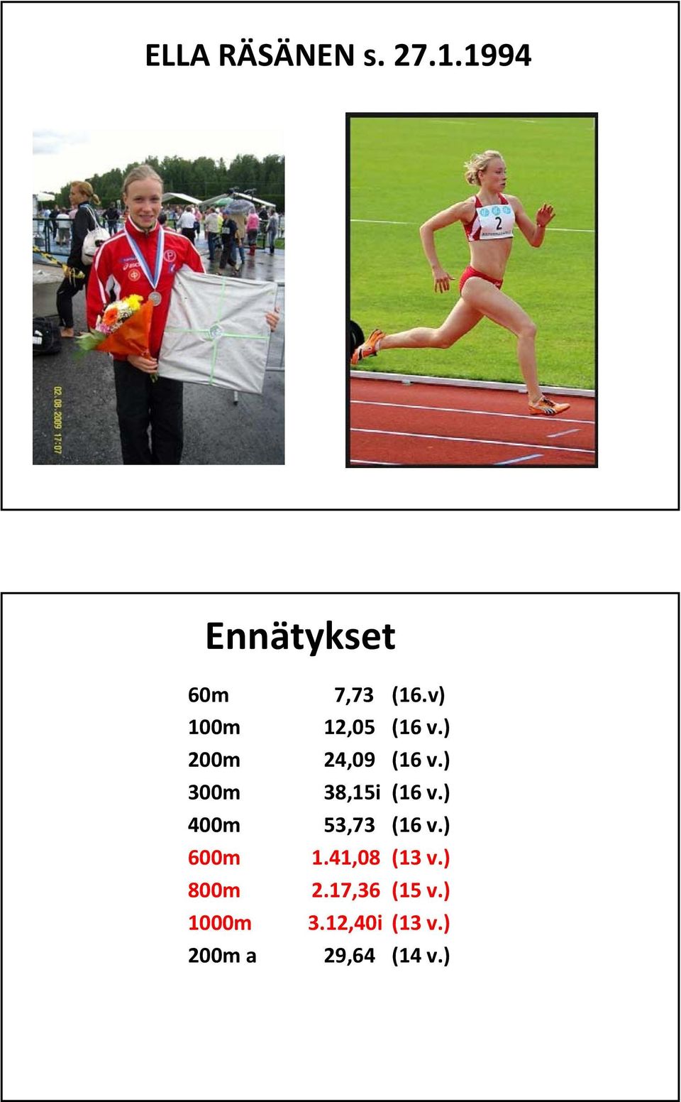 1000m 200m a 7,73 (16.v) 12,05 (16 v.) 24,09 (16 v.
