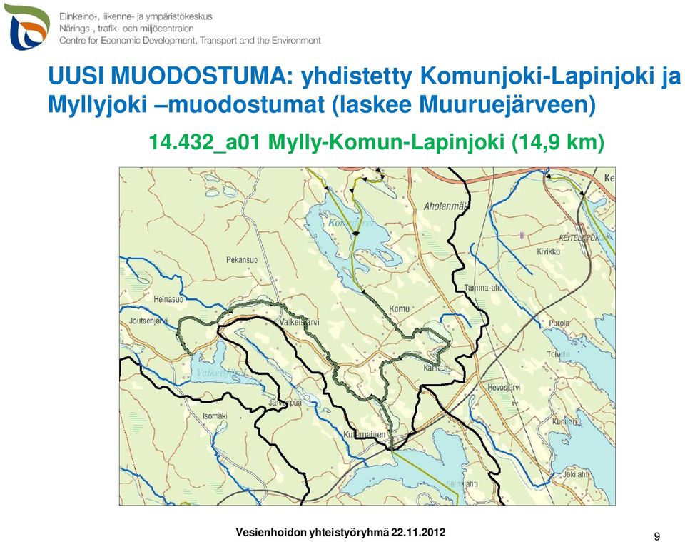 muodostumat (laskee Muuruejärveen)