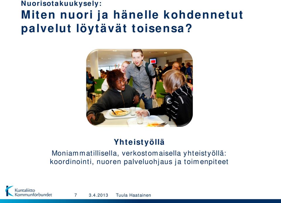 Yhteistyöllä Moniammatillisella, verkostomaisella