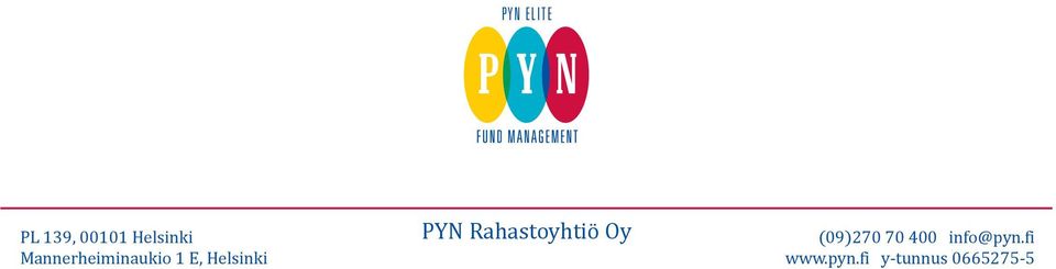 Rahastoyhtiö Oy (09)270 70 400