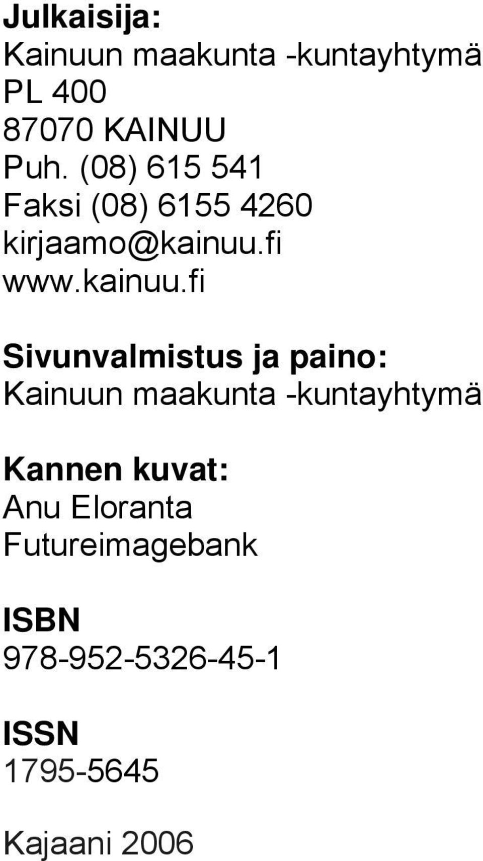 fi www.kainuu.