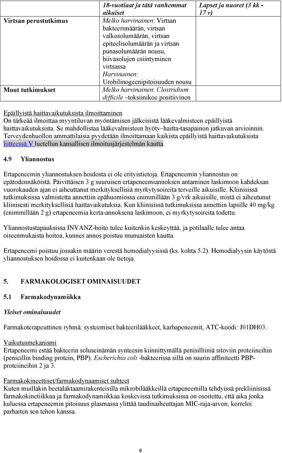 haittavaikutuksista ilmoittaminen On tärkeää ilmoittaa myyntiluvan myöntämisen jälkeisistä lääkevalmisteen epäillyistä haittavaikutuksista.