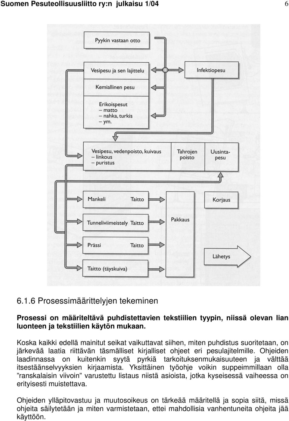 Ohjeiden laadinnassa on kuitenkin syytä pyrkiä tarkoituksenmukaisuuteen ja välttää itsestäänselvyyksien kirjaamista.