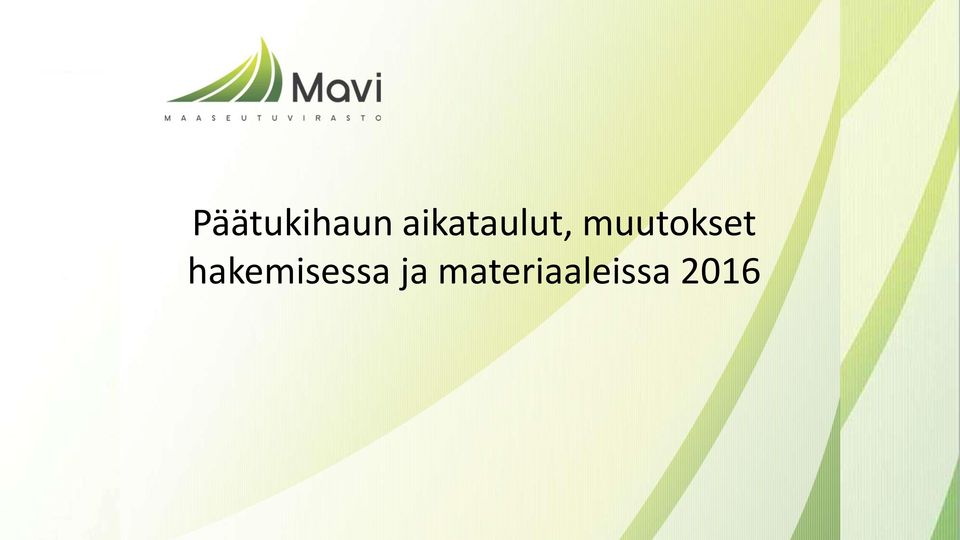 muutokset