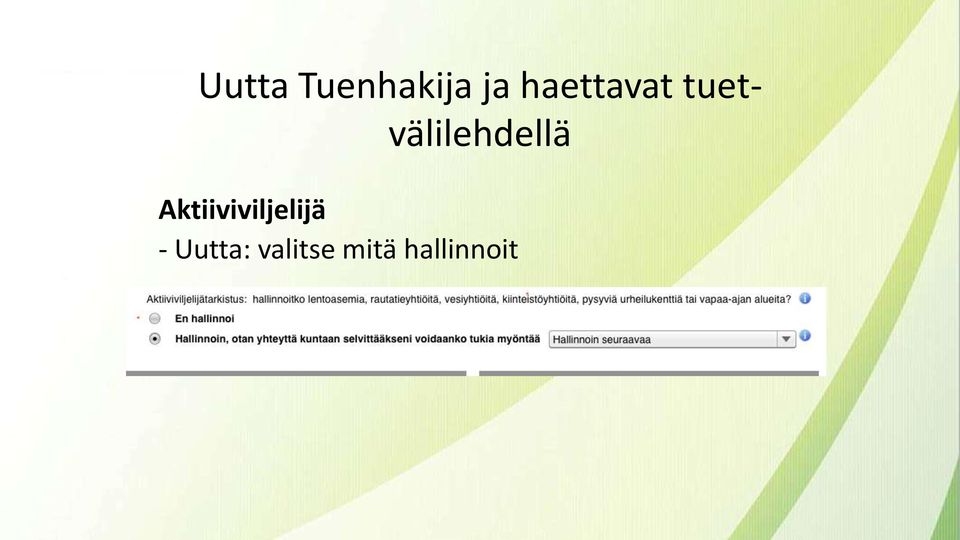 tuetvälilehdellä