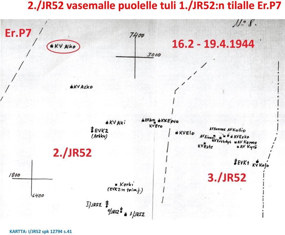 /JR52:n tilalle Er.
