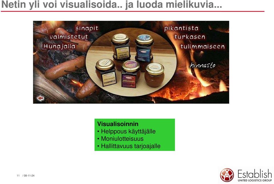 .. Visualisoinnin Helppous
