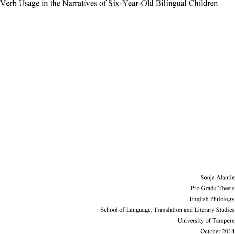 English Philology School of Language, Translation