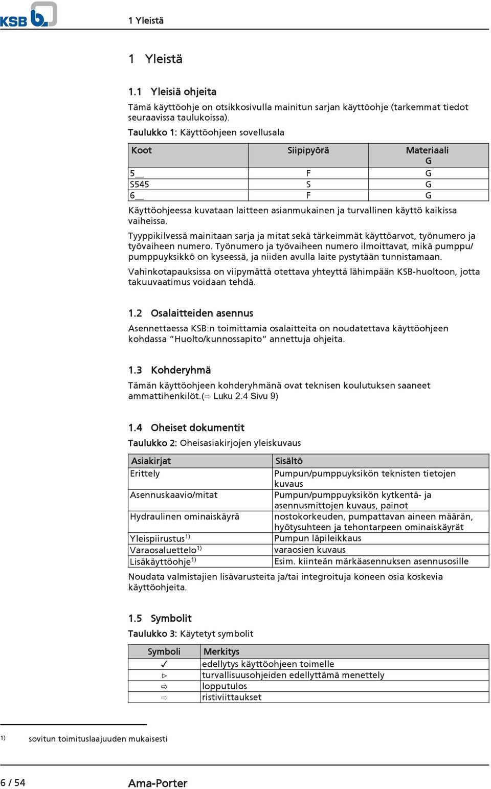 Tyyppikilvessä mainitaan sarja ja mitat sekä tärkeimmät käyttöarvot, työnumero ja työvaiheen numero.