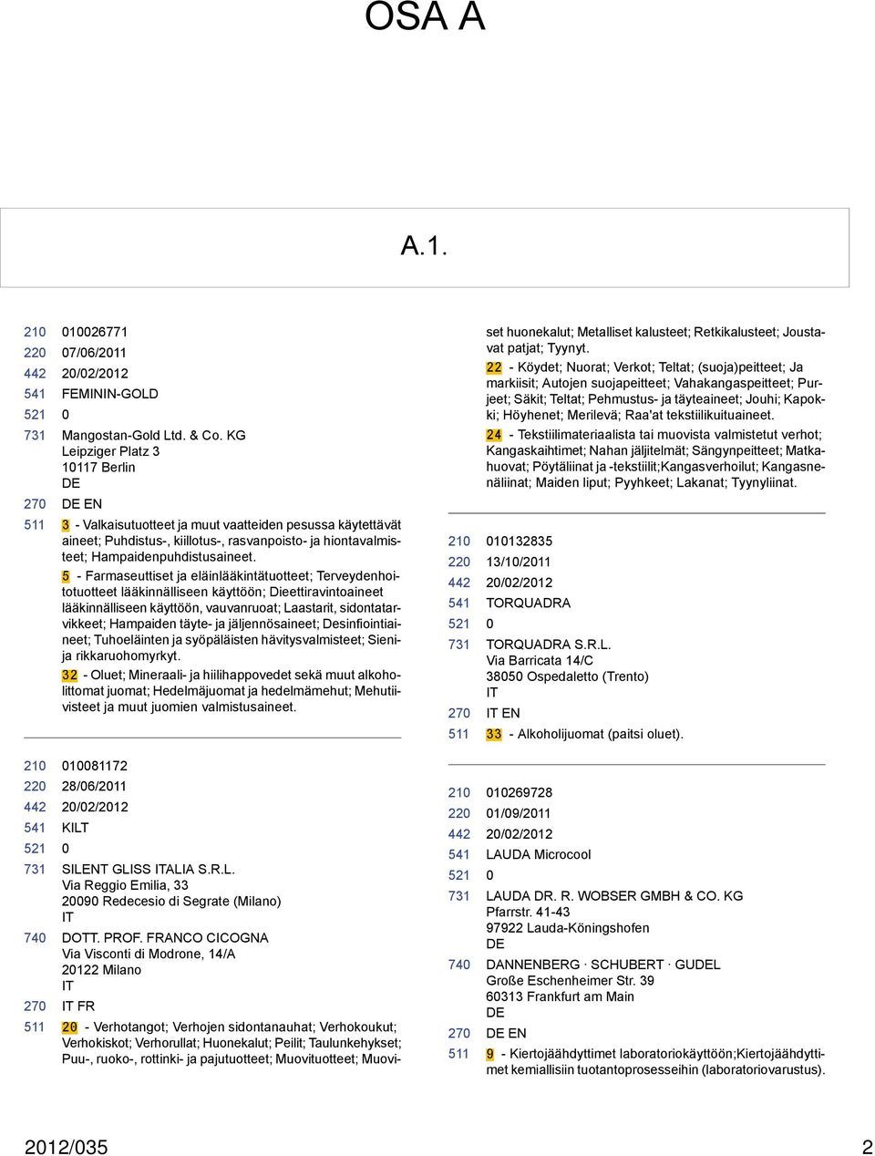 5 - Farmaseuttiset ja eläinlääkintätuotteet; Terveydenhoitotuotteet lääkinnälliseen käyttöön; Dieettiravintoaineet lääkinnälliseen käyttöön, vauvanruoat; Laastarit, sidontatarvikkeet; Hampaiden