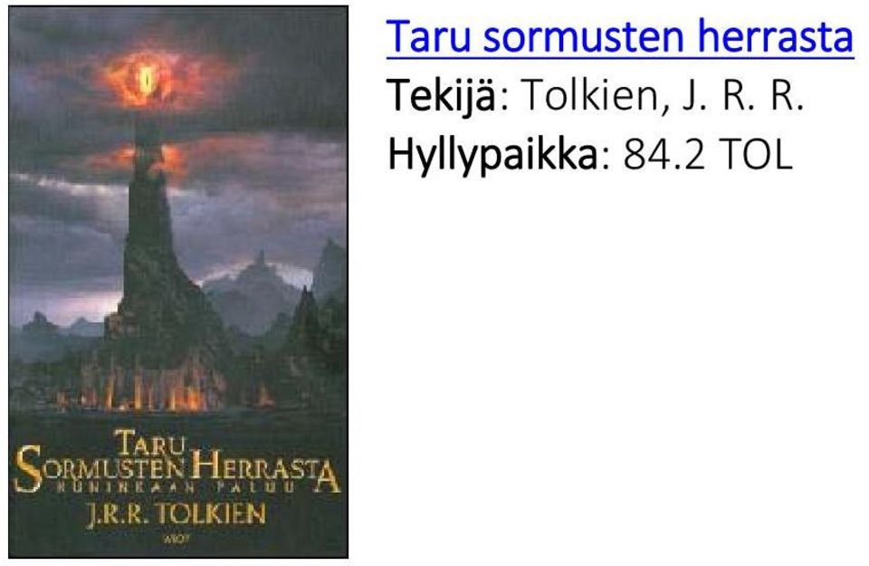 Tolkien, J. R.