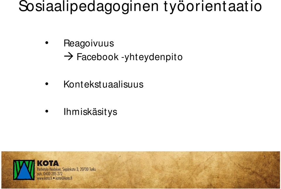 Reagoivuus Facebook