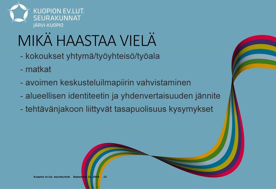 identiteetin ja yhdenvertaisuuden jännite - tehtävänjakoon