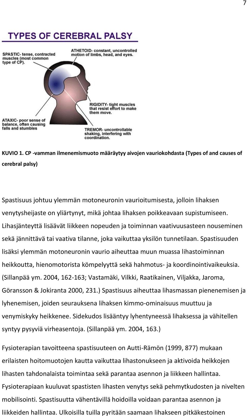 yliärtynyt, mikä johtaa lihaksen poikkeavaan supistumiseen.