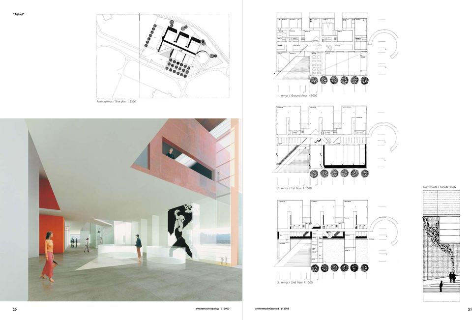 Julkisivuote / Facade study