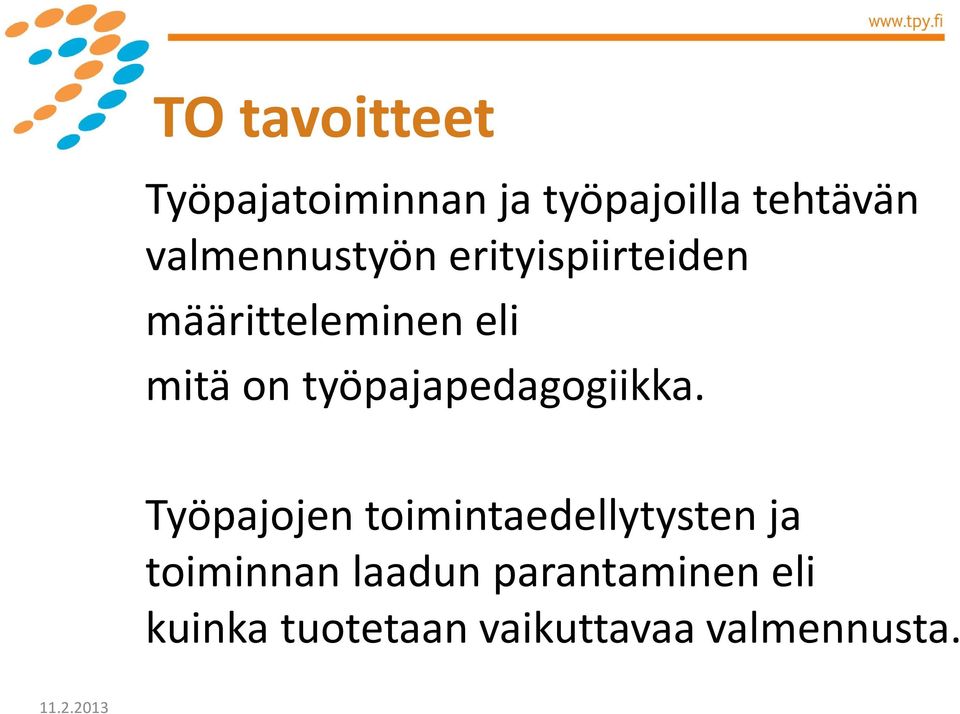 työpajapedagogiikka.