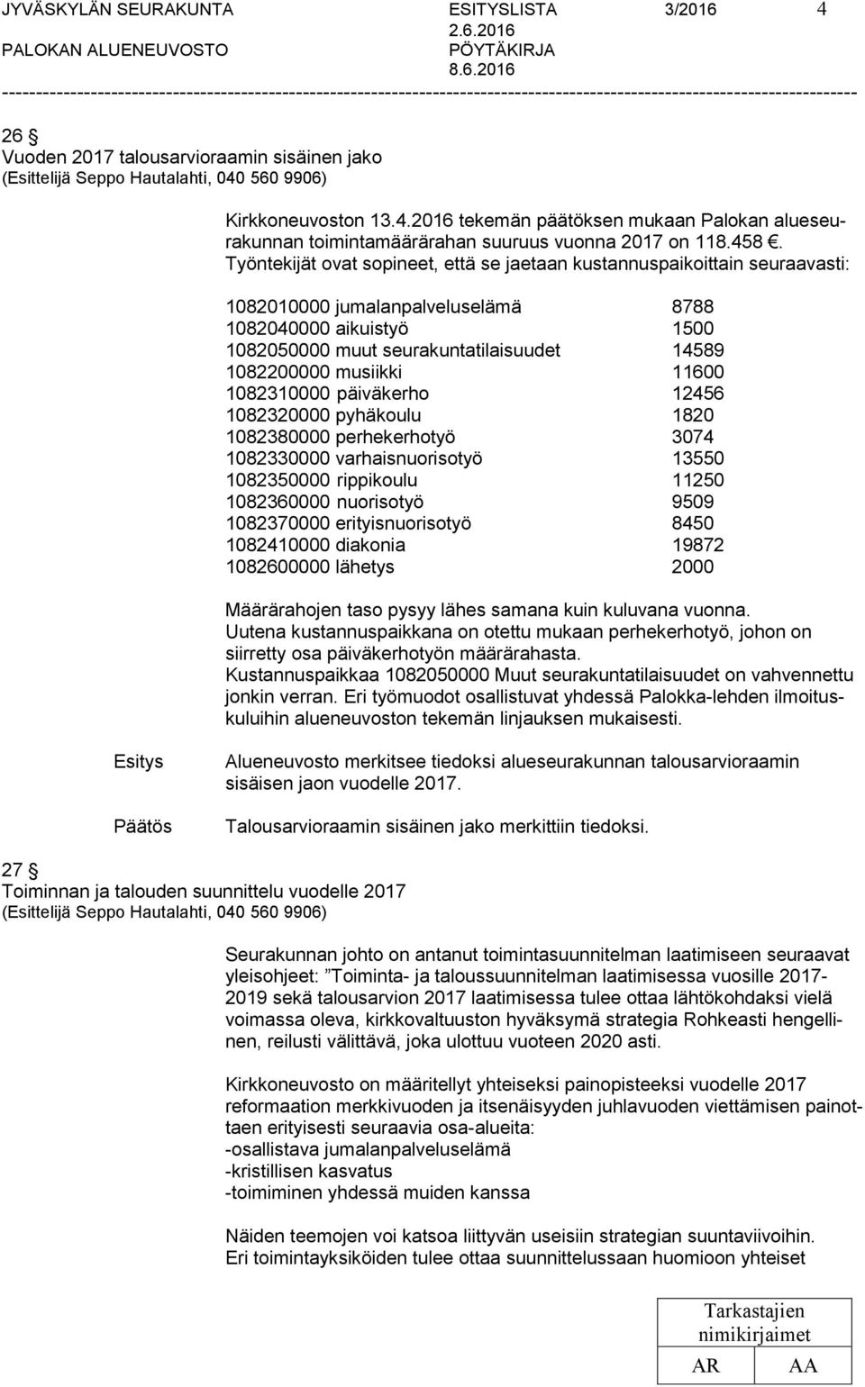 musiikki 11600 1082310000 päiväkerho 12456 1082320000 pyhäkoulu 1820 1082380000 perhekerhotyö 3074 1082330000 varhaisnuorisotyö 13550 1082350000 rippikoulu 11250 1082360000 nuorisotyö 9509 1082370000