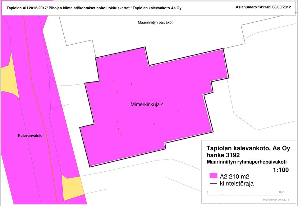 0.00/0 Maarinniityn päiväkoti Mimerkinkuja Kalevanvainio Tapiolan