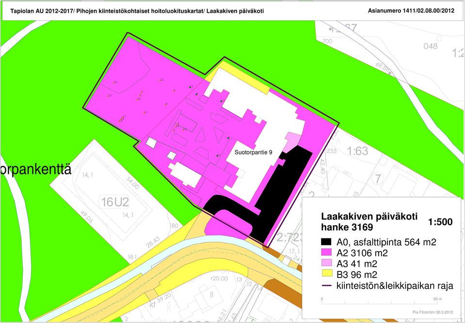 0.00/0 0 torpankenttä Suotorpantie Laakakiven päiväkoti hanke