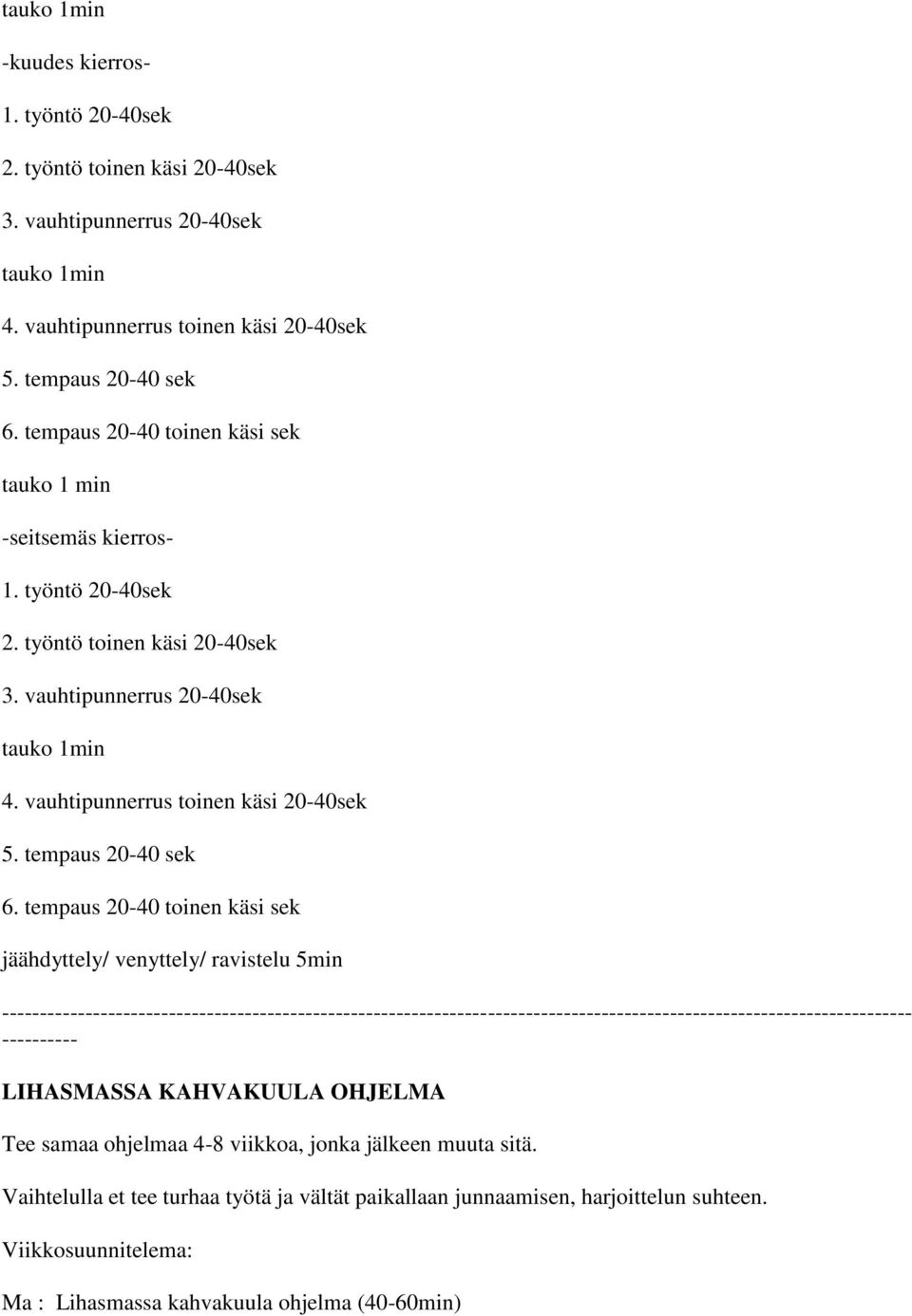 tempaus 20-40 sek 6.