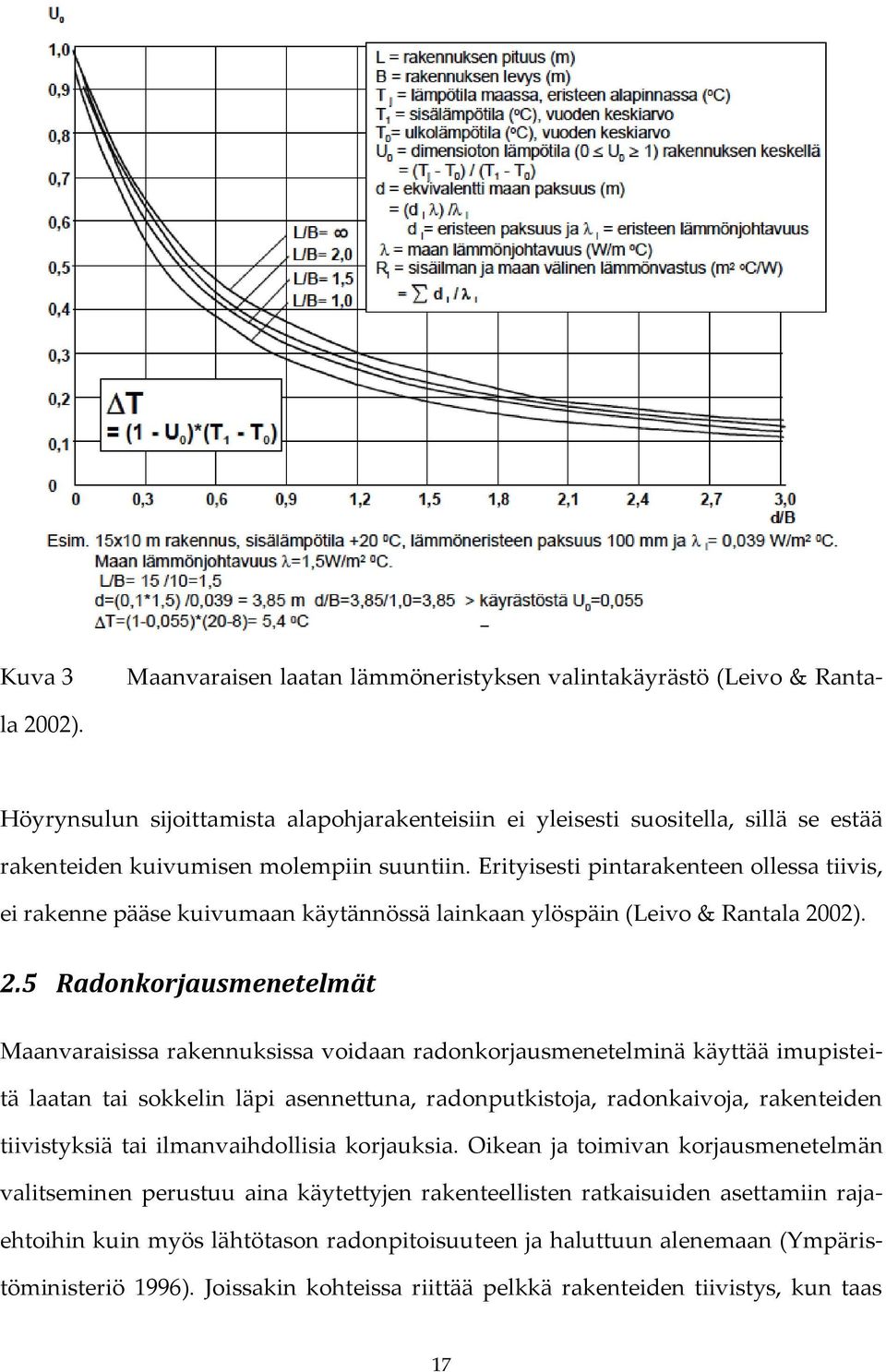 Erityisesti pintarakenteen ollessa tiivis, ei rakenne pääse kuivumaan käytännössä lainkaan ylöspäin (Leivo & Rantala 20