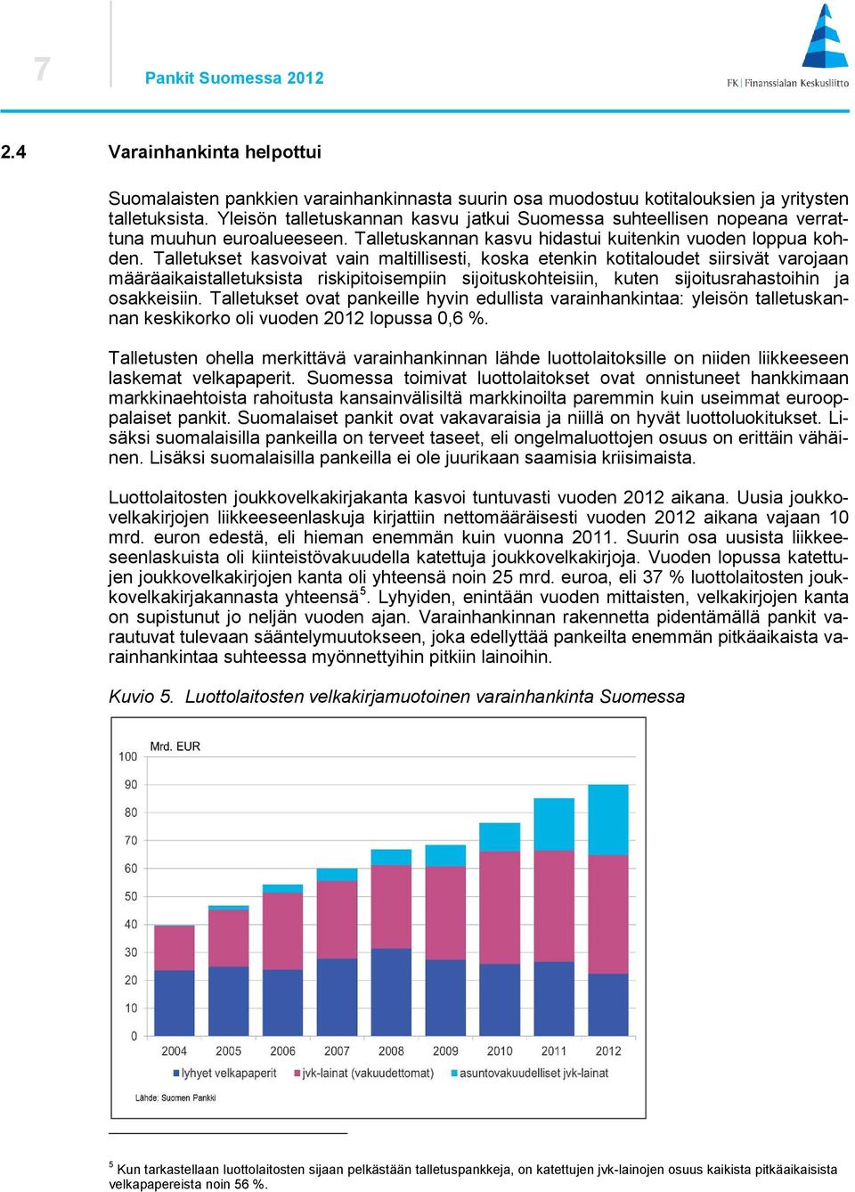 Talletukset kasvoivat vain maltillisesti, koska etenkin kotitaloudet siirsivät varojaan määräaikaistalletuksista riskipitoisempiin sijoituskohteisiin, kuten sijoitusrahastoihin ja osakkeisiin.