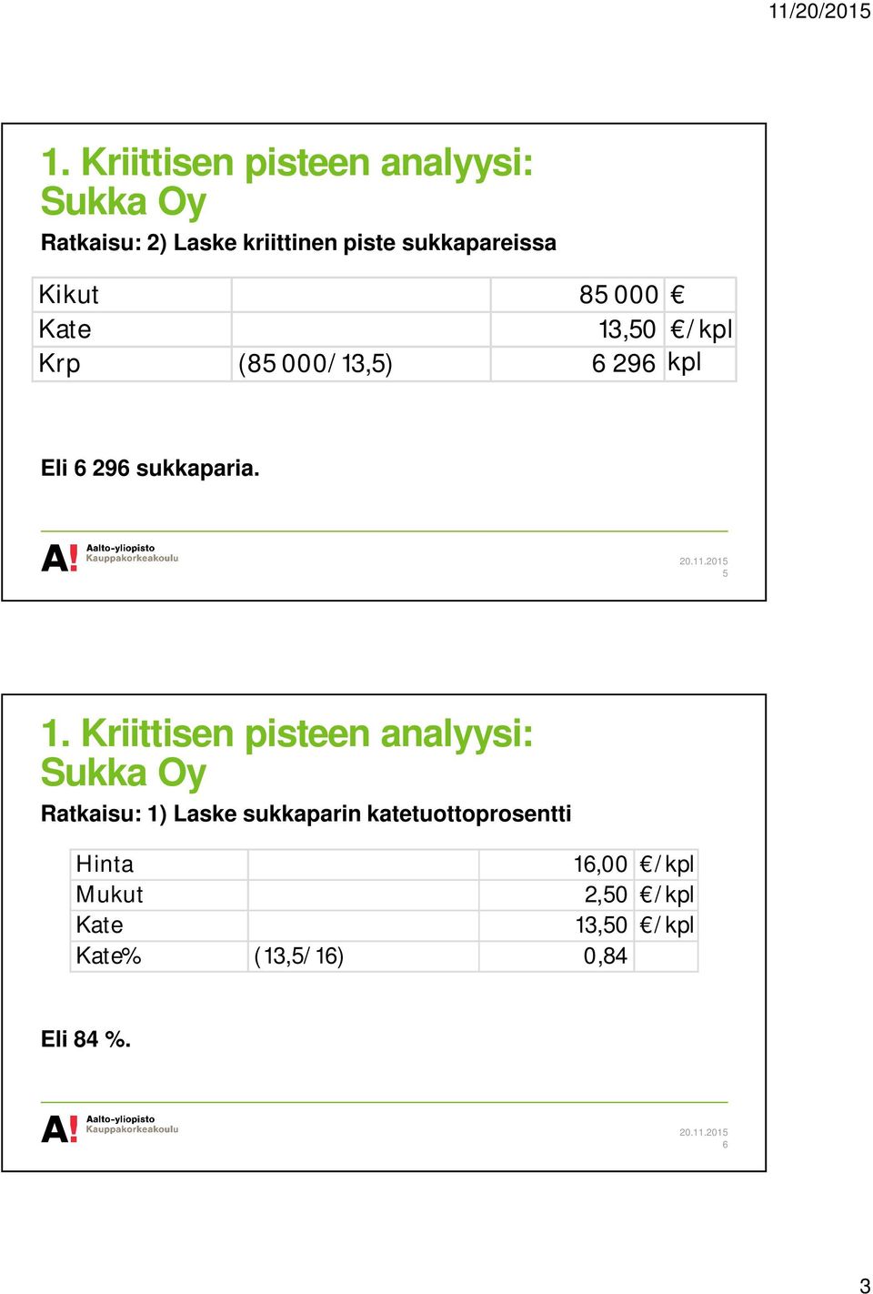 sukkaparia. 5 1.