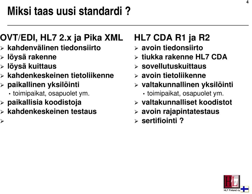 yksilöinti toimipaikat, osapuolet ym.