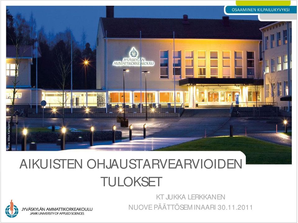 TULOKSET KT JUKKA
